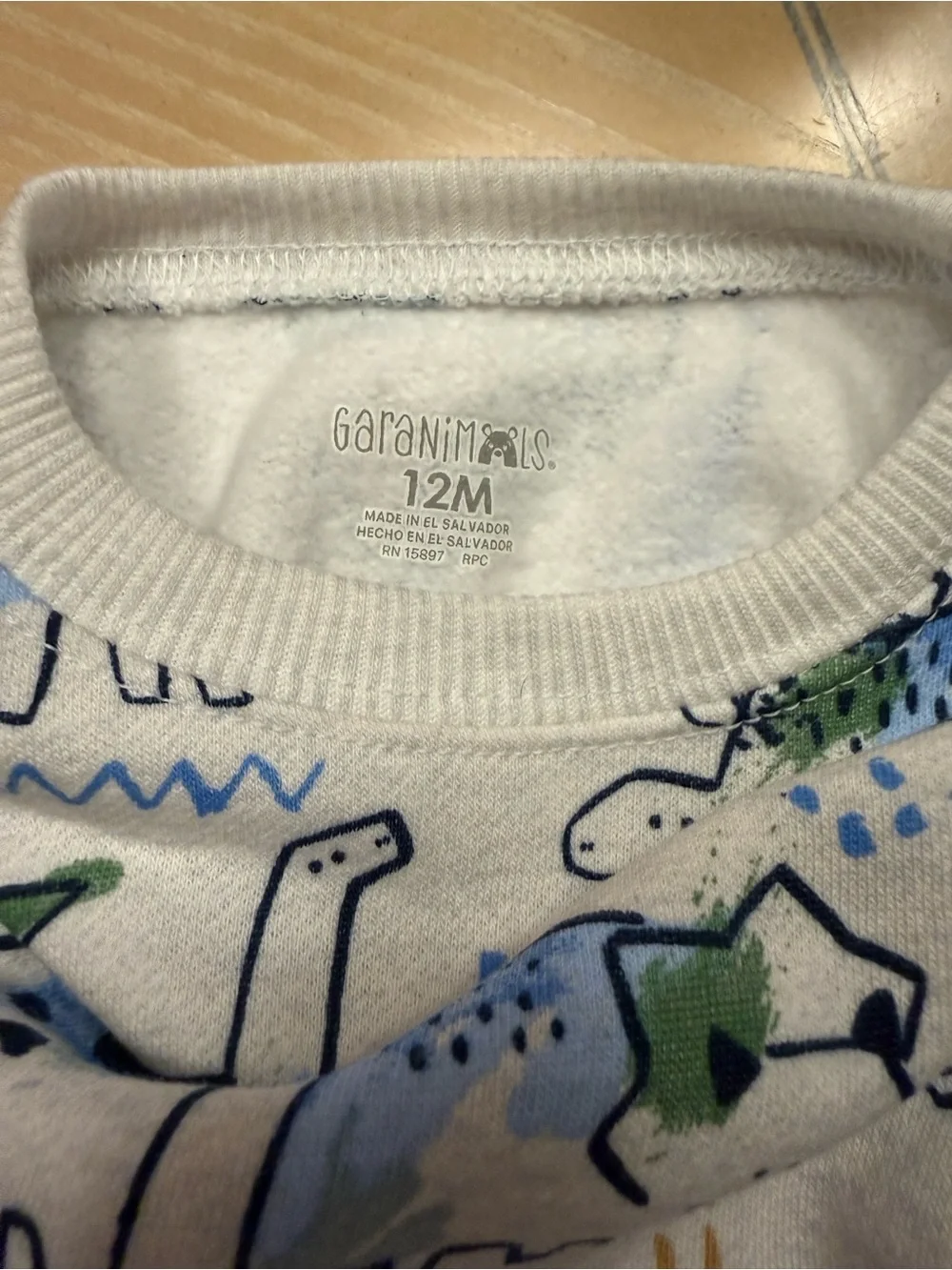 Prehistoric 6 piece- Dinosaur themed set . 12 months